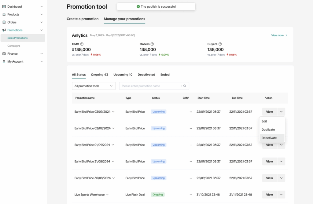 图片[12]|TikTok Shop新品折扣全攻略：从创建到管理的2025商家实操指南|TikTok Shop卖家学习中心