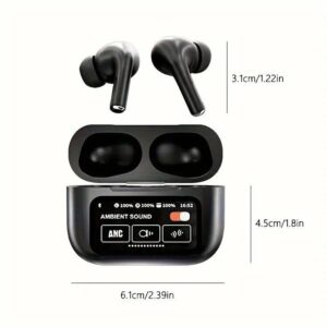 ชุดหูฟังไร้สาย Bluetooth A9pro, ความละเอียดสูง, มัลติฟังก์ชั่น, หน้าจอสัมผัส, เหมาะสําหรับเกม, กีฬาและดนตรี, การตัดเสียงรบกวนแบบแอคทีฟเหมาะสําหรับ Android และ Apple|TikTok Shop卖家学习中心