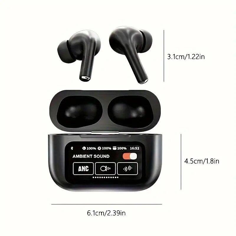 图片[7]|ชุดหูฟังไร้สาย Bluetooth A9pro, ความละเอียดสูง, มัลติฟังก์ชั่น, หน้าจอสัมผัส, เหมาะสําหรับเกม, กีฬาและดนตรี, การตัดเสียงรบกวนแบบแอคทีฟเหมาะสําหรับ Android และ Apple|TikTok Shop卖家学习中心