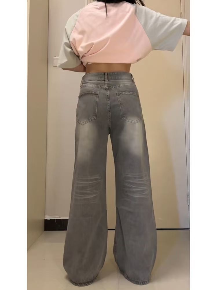 图片[5]|กางเกงยีนส์แฟชั่น 2025 สีออฟไวท์ ทรงตรง หลวมๆ สไตล์ไทยฮอต ฮิตมาก|TikTok Shop卖家学习中心