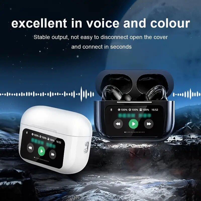 图片[6]|ชุดหูฟังไร้สาย Bluetooth A9pro, ความละเอียดสูง, มัลติฟังก์ชั่น, หน้าจอสัมผัส, เหมาะสําหรับเกม, กีฬาและดนตรี, การตัดเสียงรบกวนแบบแอคทีฟเหมาะสําหรับ Android และ Apple|TikTok Shop卖家学习中心