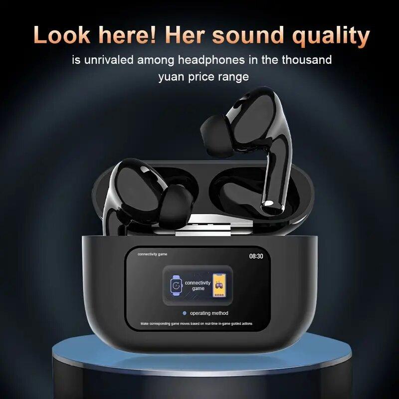 图片[8]|ชุดหูฟังไร้สาย Bluetooth A9pro, ความละเอียดสูง, มัลติฟังก์ชั่น, หน้าจอสัมผัส, เหมาะสําหรับเกม, กีฬาและดนตรี, การตัดเสียงรบกวนแบบแอคทีฟเหมาะสําหรับ Android และ Apple|TikTok Shop卖家学习中心