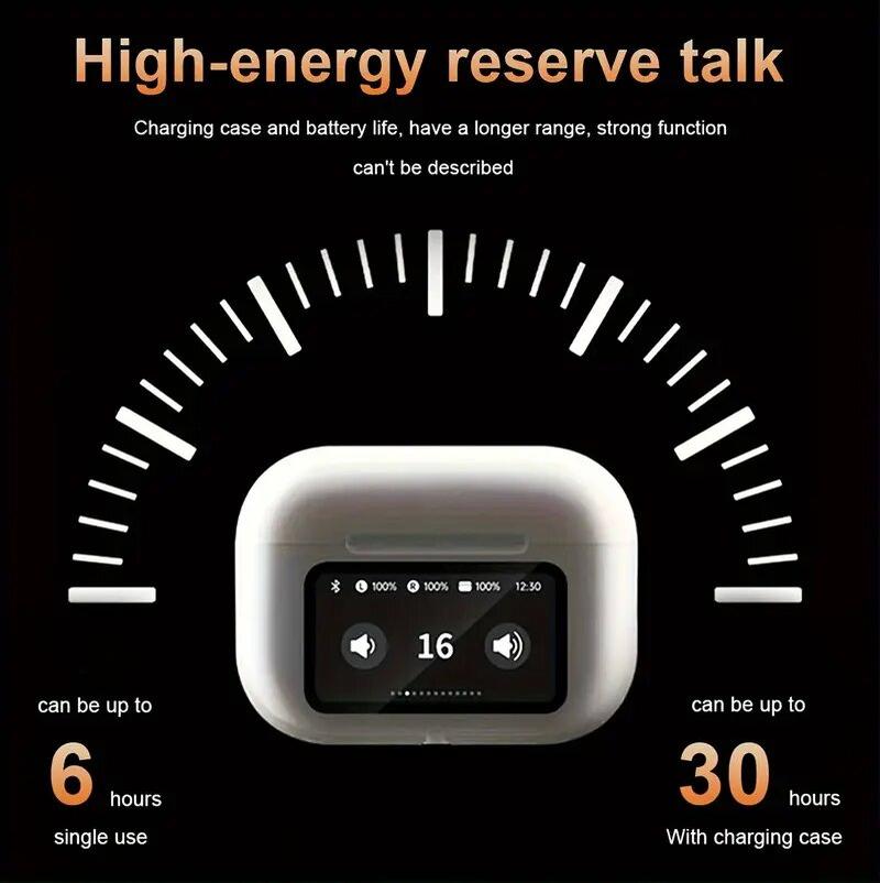 图片[4]|ชุดหูฟังไร้สาย Bluetooth A9pro, ความละเอียดสูง, มัลติฟังก์ชั่น, หน้าจอสัมผัส, เหมาะสําหรับเกม, กีฬาและดนตรี, การตัดเสียงรบกวนแบบแอคทีฟเหมาะสําหรับ Android และ Apple|TikTok Shop卖家学习中心